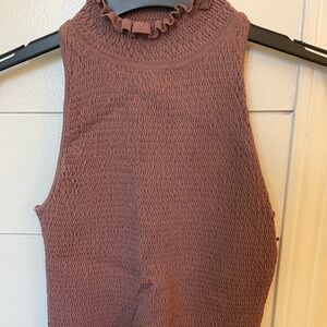 Zara sleeveless turtleneck, size medium
